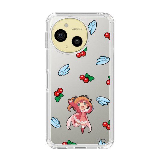 スリムプロテクションケース［ ツインエンジェル - 水無月 遥 - ミニキャラ ］