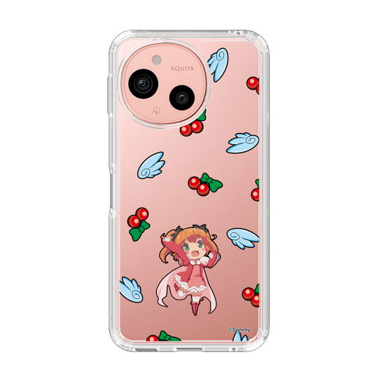 スリムプロテクションケース［ ツインエンジェル - 水無月 遥 - ミニキャラ ］