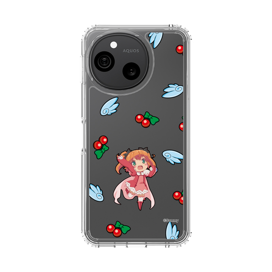 スリムプロテクションケース［ ツインエンジェル - 水無月 遥 - ミニキャラ ］
