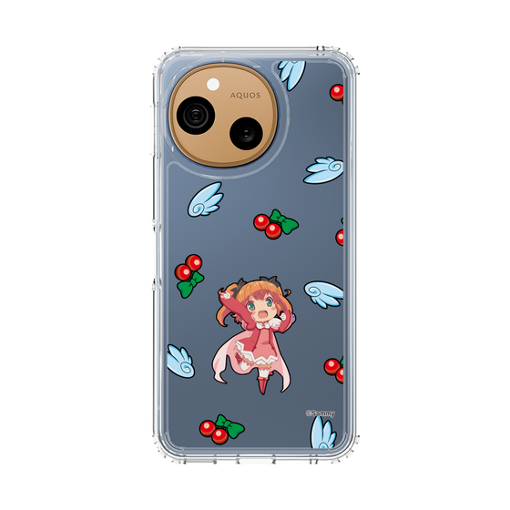 スリムプロテクションケース［ ツインエンジェル - 水無月 遥 - ミニキャラ ］