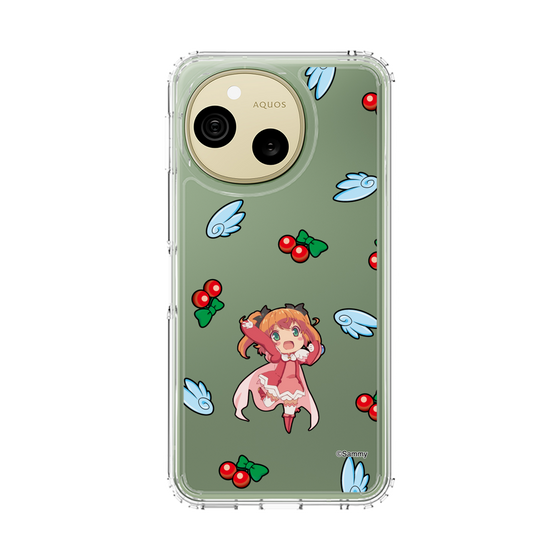 スリムプロテクションケース［ ツインエンジェル - 水無月 遥 - ミニキャラ ］