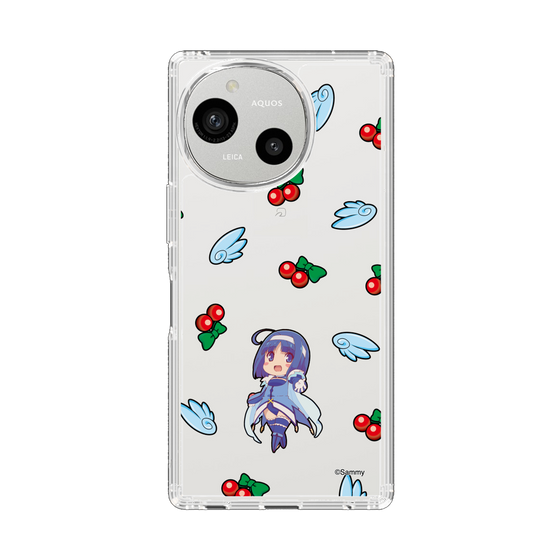 スリムプロテクションケース［ ツインエンジェル - 神無月 葵 - ミニキャラ ］