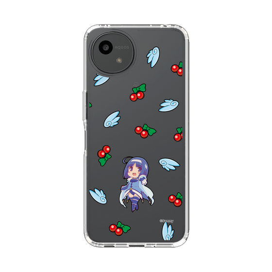 スリムプロテクションケース［ ツインエンジェル - 神無月 葵 - ミニキャラ ］