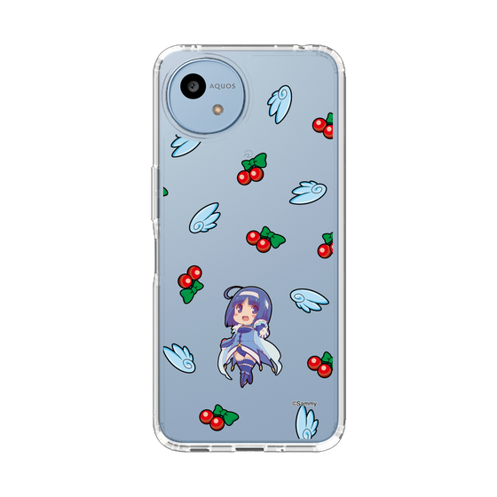 スリムプロテクションケース［ ツインエンジェル - 神無月 葵 - ミニキャラ ］