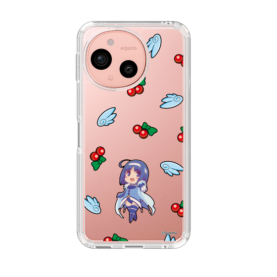 スリムプロテクションケース［ ツインエンジェル - 神無月 葵 - ミニキャラ ］