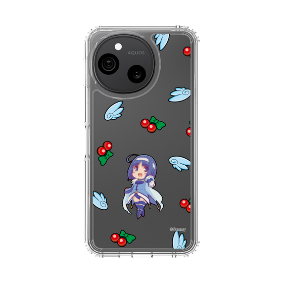 スリムプロテクションケース［ ツインエンジェル - 神無月 葵 - ミニキャラ ］