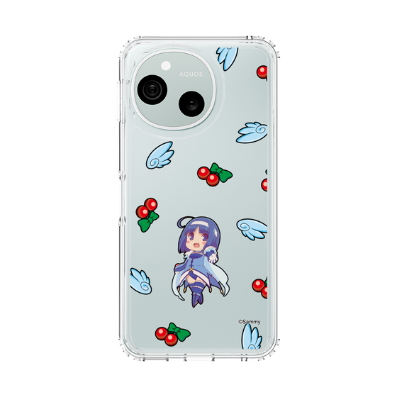 スリムプロテクションケース［ ツインエンジェル - 神無月 葵 - ミニキャラ ］