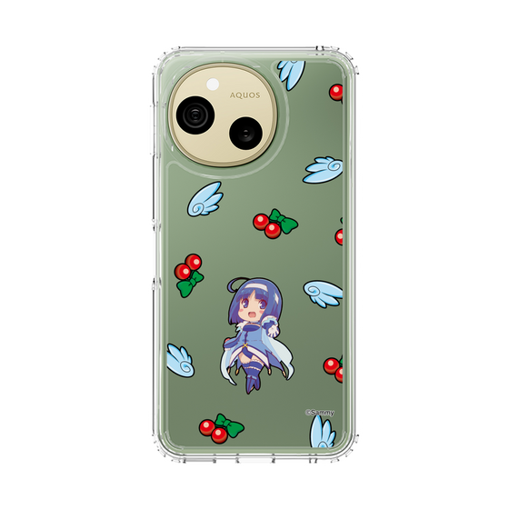 スリムプロテクションケース［ ツインエンジェル - 神無月 葵 - ミニキャラ ］