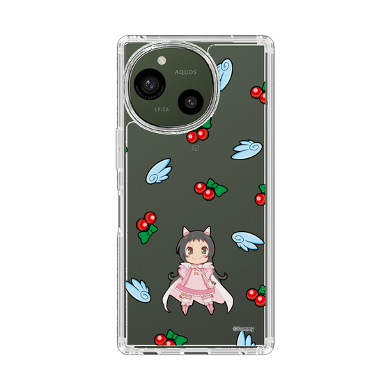 スリムプロテクションケース［ ツインエンジェル - 葉月 クルミ - ミニキャラ ］