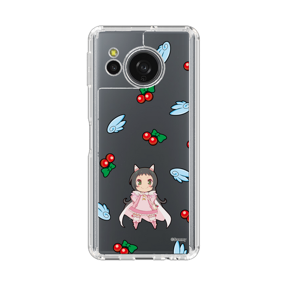 スリムプロテクションケース［ ツインエンジェル - 葉月 クルミ - ミニキャラ ］