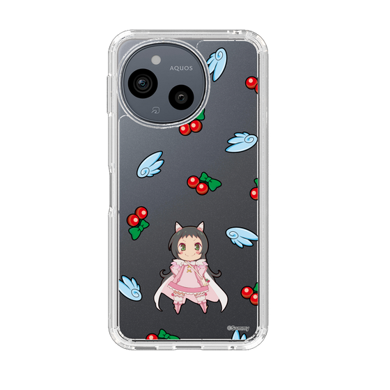 スリムプロテクションケース［ ツインエンジェル - 葉月 クルミ - ミニキャラ ］