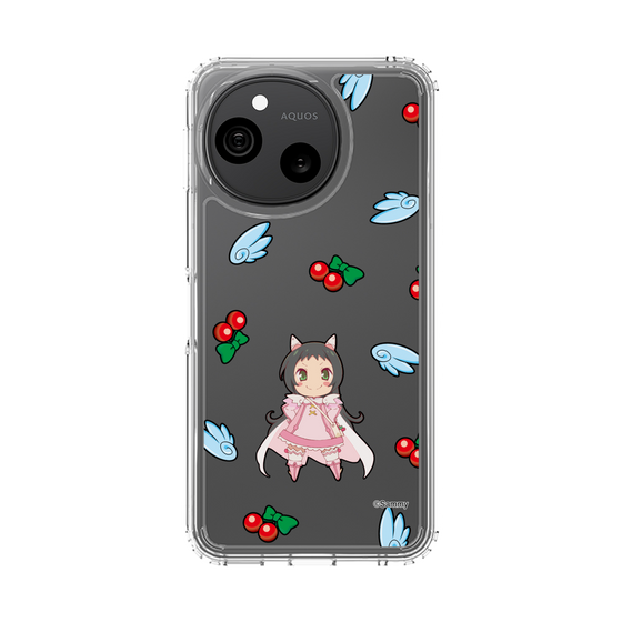 スリムプロテクションケース［ ツインエンジェル - 葉月 クルミ - ミニキャラ ］