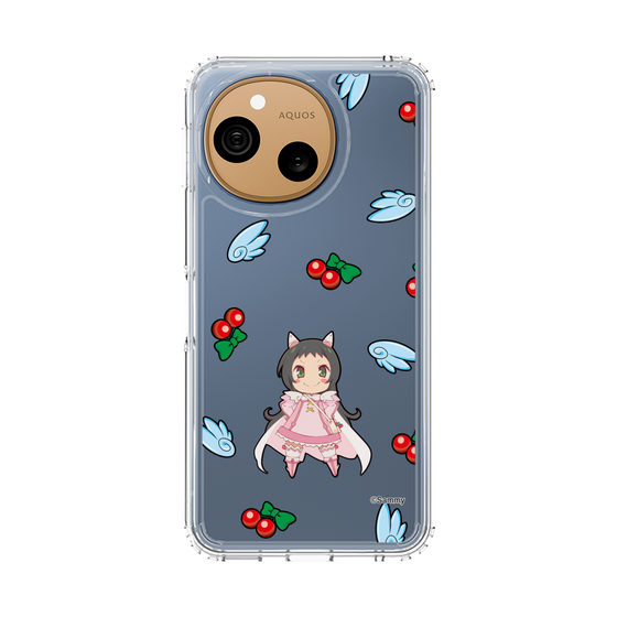 スリムプロテクションケース［ ツインエンジェル - 葉月 クルミ - ミニキャラ ］