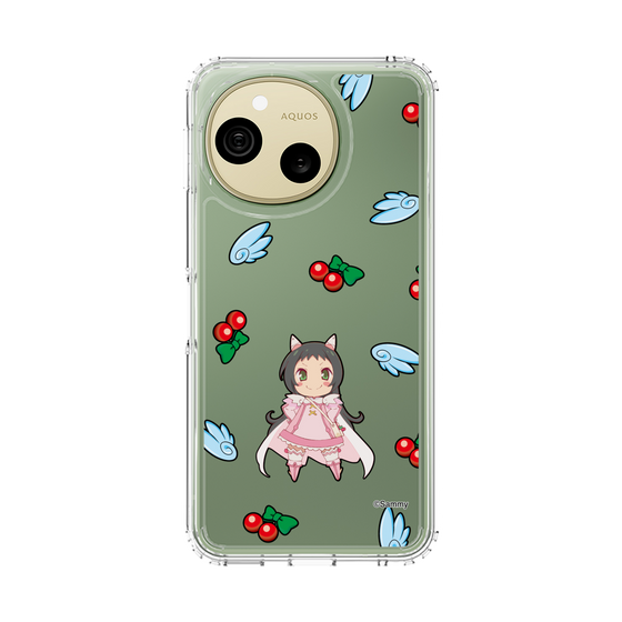 スリムプロテクションケース［ ツインエンジェル - 葉月 クルミ - ミニキャラ ］