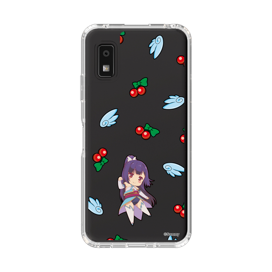 スリムプロテクションケース［ ツインエンジェル - 如月 すみれ - ミニキャラ ］