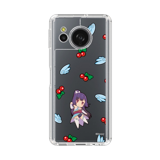 スリムプロテクションケース［ ツインエンジェル - 如月 すみれ - ミニキャラ ］