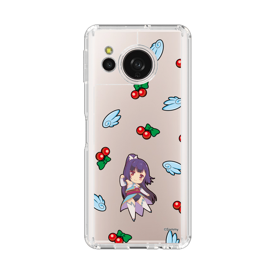 スリムプロテクションケース［ ツインエンジェル - 如月 すみれ - ミニキャラ ］