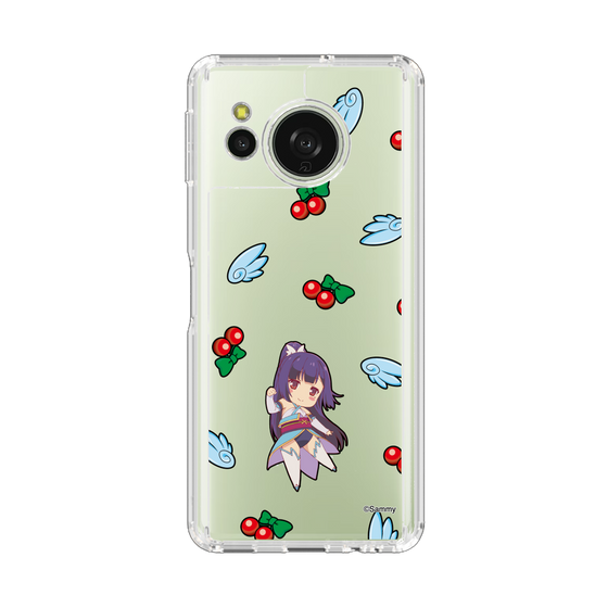 スリムプロテクションケース［ ツインエンジェル - 如月 すみれ - ミニキャラ ］