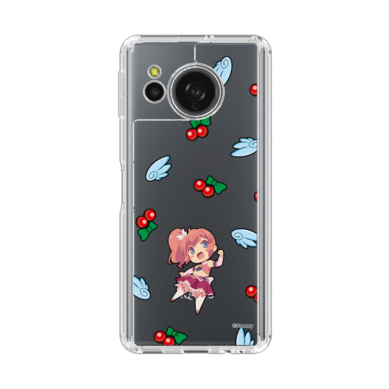 スリムプロテクションケース［ ツインエンジェル - 天月 めぐる - ミニキャラ ］