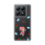 スリムプロテクションケース［ ツインエンジェル - 天月 めぐる - ミニキャラ ］
