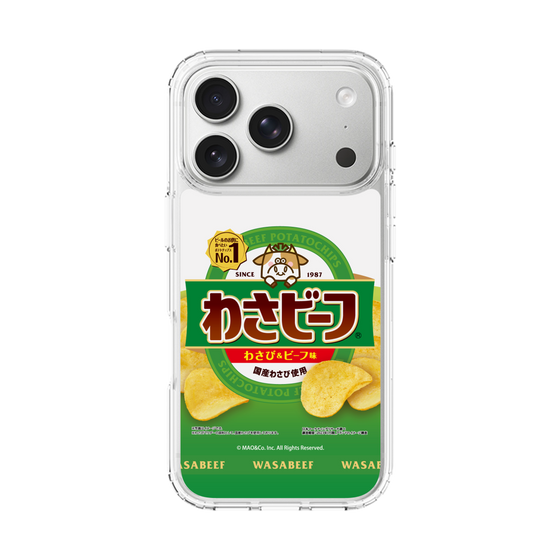 スリムプロテクションケース［ わさビーフ- わさび＆ビーフ味 ］