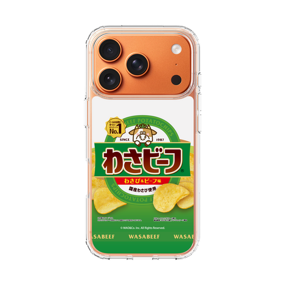 スリムプロテクションケース［ わさビーフ- わさび＆ビーフ味 ］