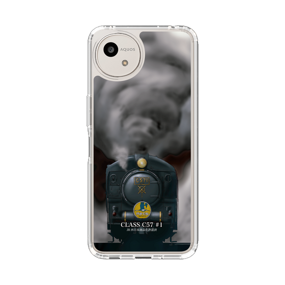 スリムプロテクションケース［ JR西日本 - C57形１号機 - 力強い黒煙 ］