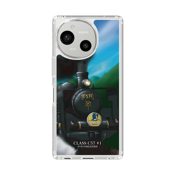 スリムプロテクションケース［ JR西日本 - C57形１号機 - 美しい貴婦人 ］