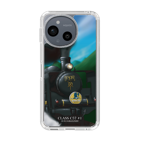 スリムプロテクションケース［ JR西日本 - C57形１号機 - 美しい貴婦人 ］