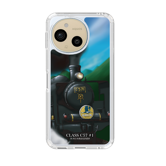スリムプロテクションケース［ JR西日本 - C57形１号機 - 美しい貴婦人 ］