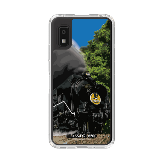 スリムプロテクションケース［ JR西日本 - D51形200号機 - 景色と一緒に ］