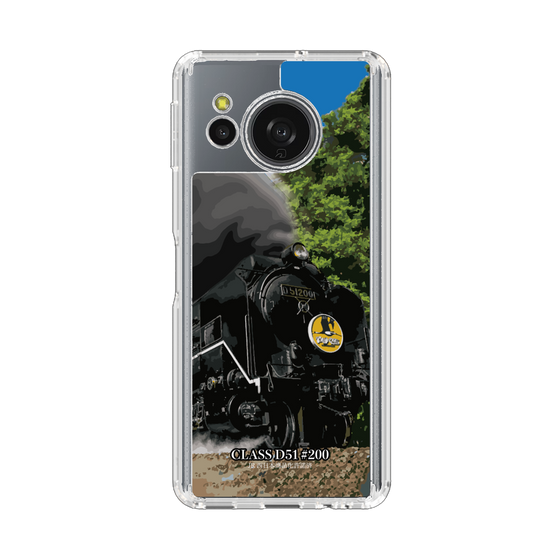 スリムプロテクションケース［ JR西日本 - D51形200号機 - 景色と一緒に ］