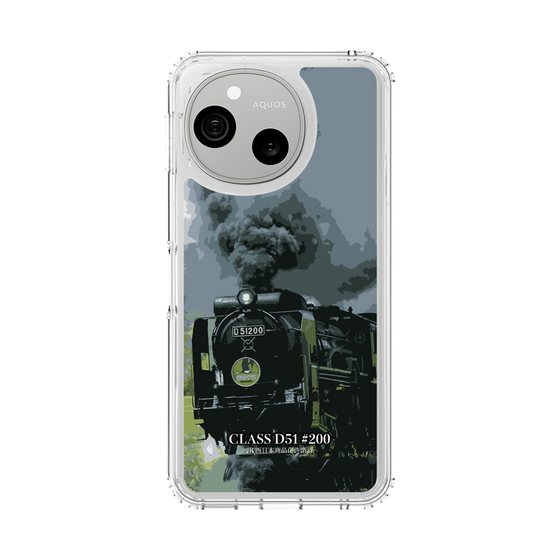 スリムプロテクションケース［ JR西日本 - D51形200号機 - 力強く走るデゴイチ ］