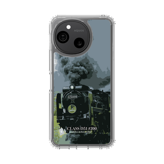 スリムプロテクションケース［ JR西日本 - D51形200号機 - 力強く走るデゴイチ ］