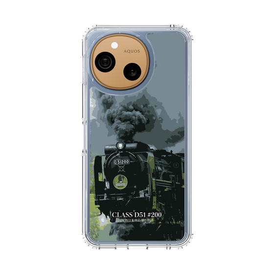 スリムプロテクションケース［ JR西日本 - D51形200号機 - 力強く走るデゴイチ ］