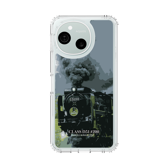 スリムプロテクションケース［ JR西日本 - D51形200号機 - 力強く走るデゴイチ ］