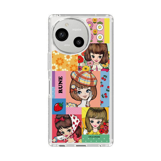 スリムプロテクションケース［ 内藤ルネ - RUNE Girl ］