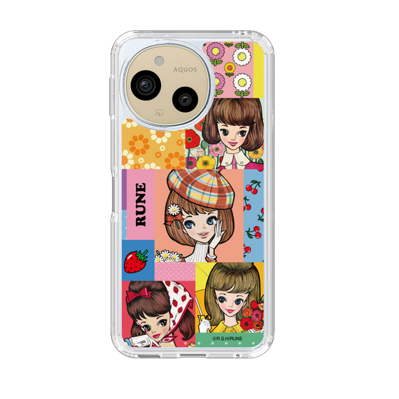 スリムプロテクションケース［ 内藤ルネ - RUNE Girl ］