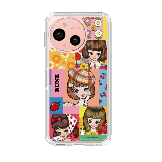 スリムプロテクションケース［ 内藤ルネ - RUNE Girl ］