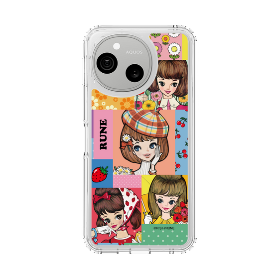 スリムプロテクションケース［ 内藤ルネ - RUNE Girl ］