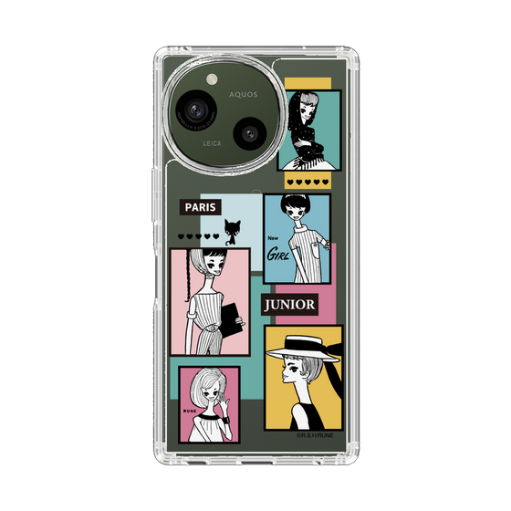 スリムプロテクションケース［ 内藤ルネ - RUNE Girl Junior - Mode Color ］