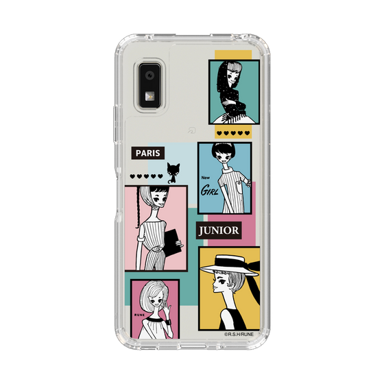 スリムプロテクションケース［ 内藤ルネ - RUNE Girl Junior - Mode Color ］