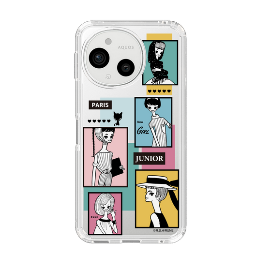 スリムプロテクションケース［ 内藤ルネ - RUNE Girl Junior - Mode Color ］