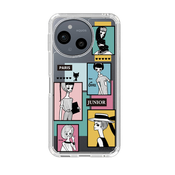 スリムプロテクションケース［ 内藤ルネ - RUNE Girl Junior - Mode Color ］