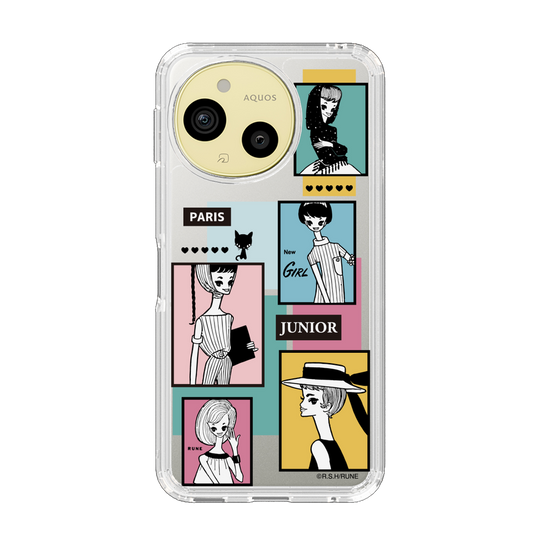 スリムプロテクションケース［ 内藤ルネ - RUNE Girl Junior - Mode Color ］