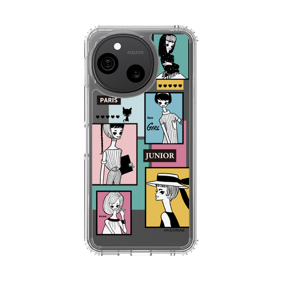 スリムプロテクションケース［ 内藤ルネ - RUNE Girl Junior - Mode Color ］