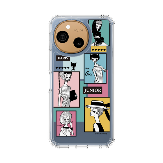 スリムプロテクションケース［ 内藤ルネ - RUNE Girl Junior - Mode Color ］