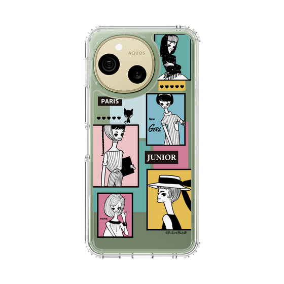 スリムプロテクションケース［ 内藤ルネ - RUNE Girl Junior - Mode Color ］