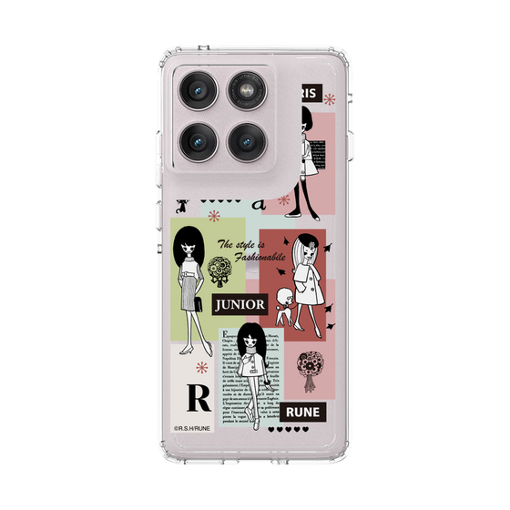 スリムプロテクションケース［ 内藤ルネ - RUNE Girl Junior - Retro Color ］