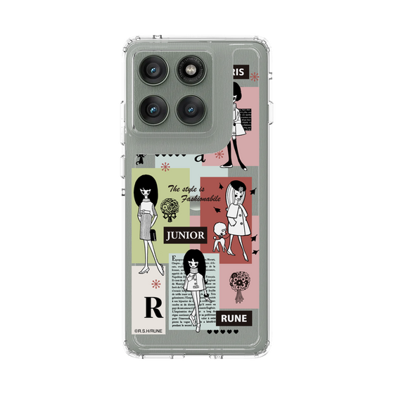 スリムプロテクションケース［ 内藤ルネ - RUNE Girl Junior - Retro Color ］